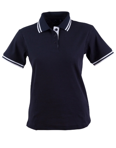 Picture of Winning Spirit, Ladies Truedry Contrast S/S Polo